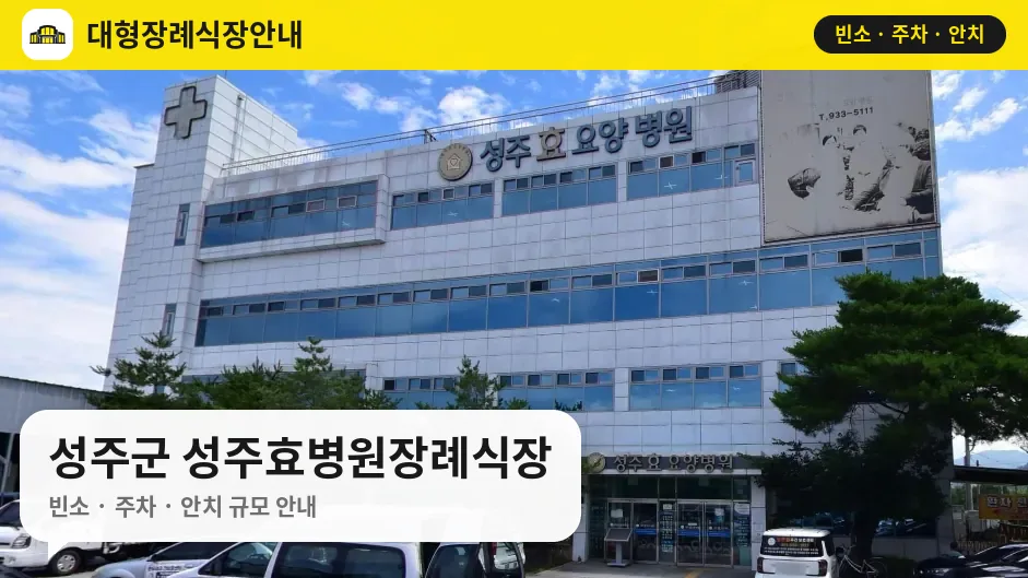 성주군 성주효병원장례식장 사진 1번